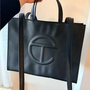 Telfar Classic Black Tote Bag